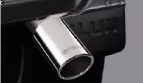 Salida de Escape Cromada GR para Toyota Hilux GR-Sport III